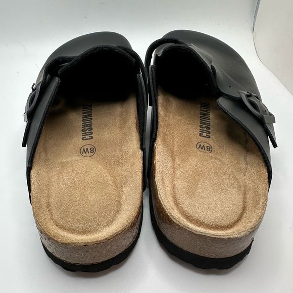 CUSHIONAIRE Womens Clog 8 WIDE BLACK - Picture 4 of 7
